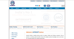 Desktop Screenshot of intersoftin.com